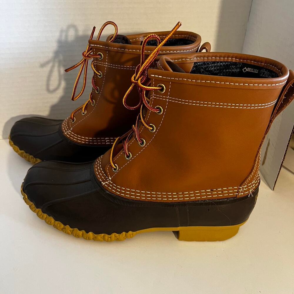 Mens llbean brown duck boots